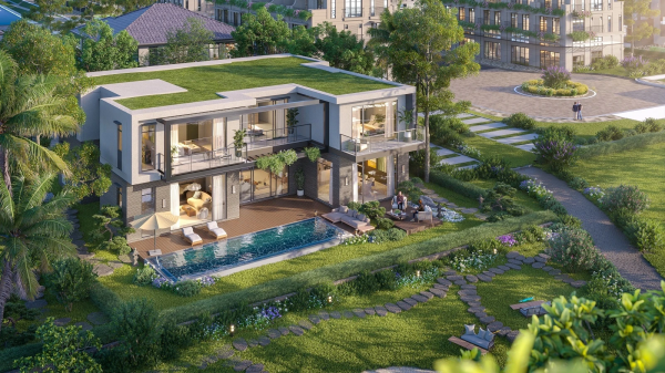 Biệt thự ven sông thị trường vệ tinh phía nam được nhà đầu tư quan tâm